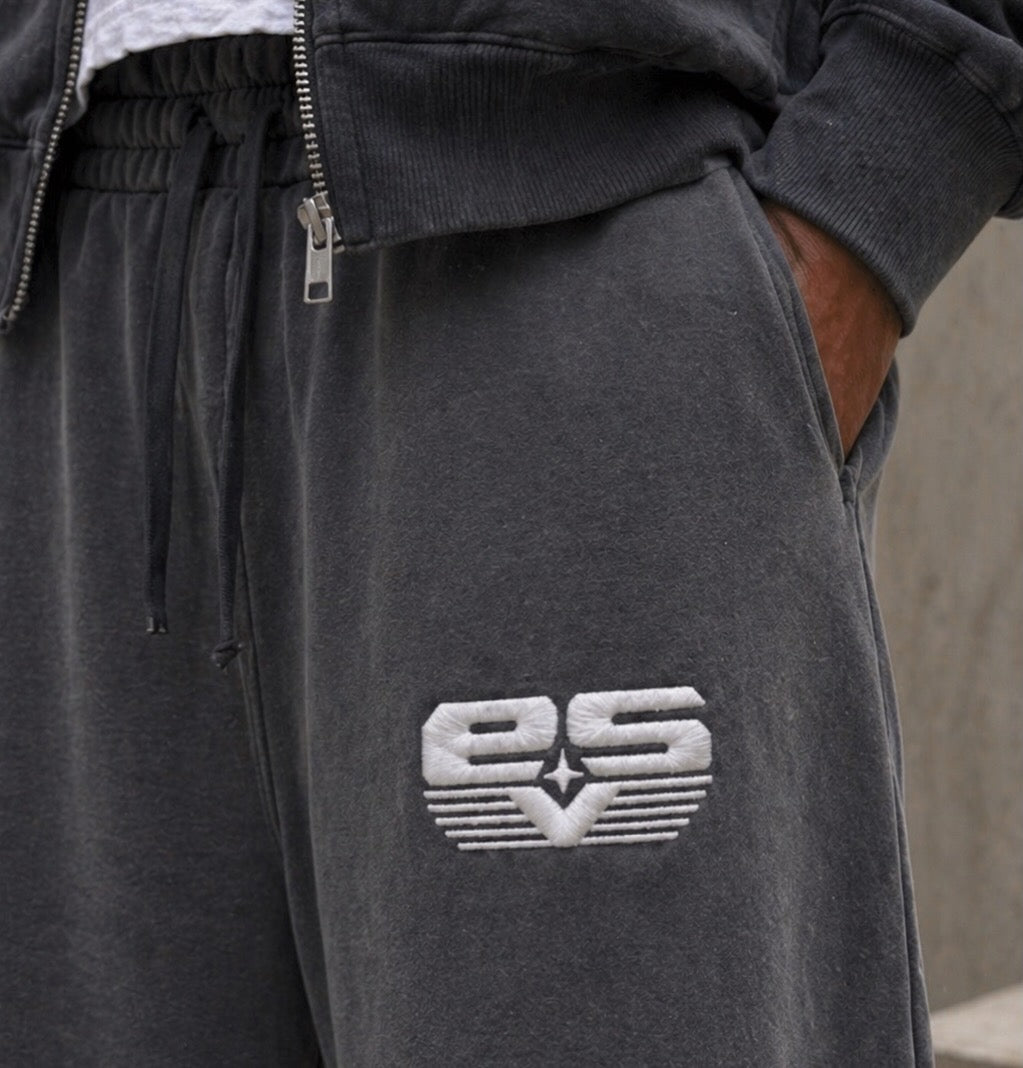 Dark Grey 3/4 Sweatshorts