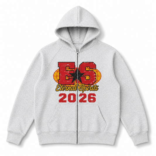 ES “Globe” Zip Up Hoodie